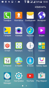 Операционная система смартфона Samsung Galaxy S6 Duos