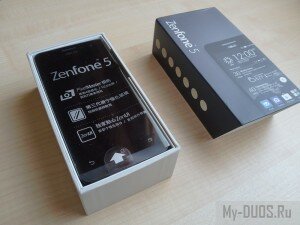 Комплектация ASUS Zenfone 5