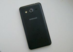 Samsung Galaxy Core 2 DUOS с торца