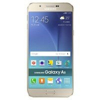 Samsung Galaxy A8, цвета темное золото