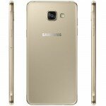 Смартфон Samsung Galaxy A5 SM-A510F в золотом корпусе