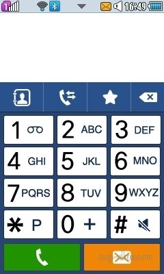 Набор номера в Samsung Star Duos C6712