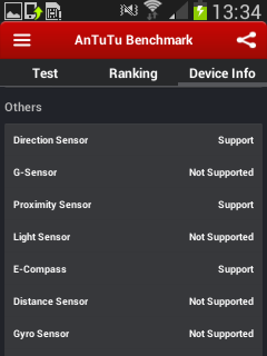 Galaxy Pocket Neo - тест AnTuTu Benchmark