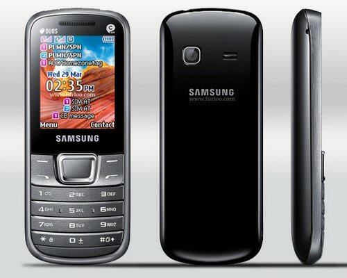 Мобильный телефон Samsung E2252 DUOS (серебристый)
