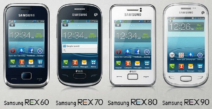 Телефоны серии Samsung Rex